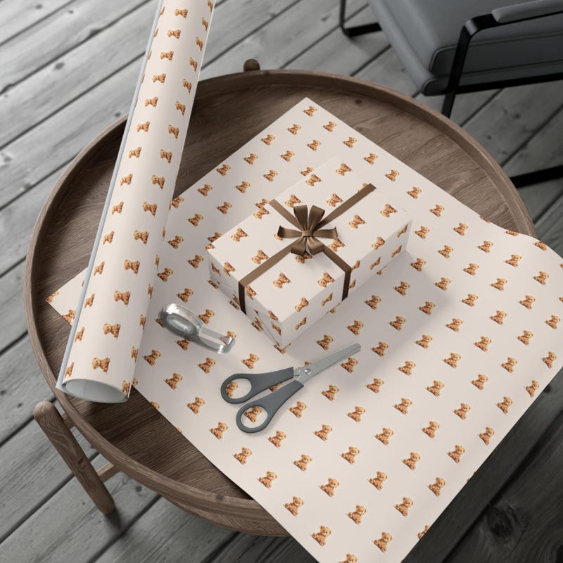 Teddy Bear Gift Wrap